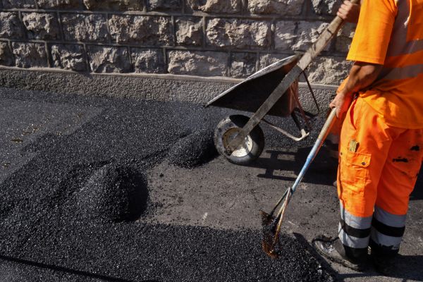 Porous Paving Installation in Little Elm