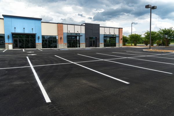 Parking Lot Blacktopping in Little Elm