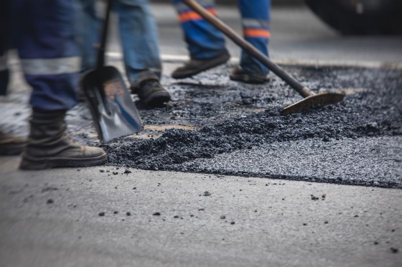 Asphalt Work in Spring