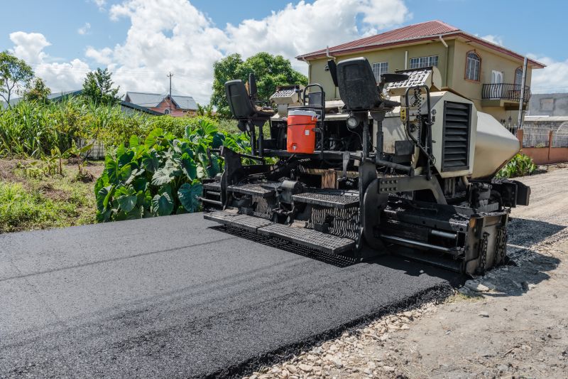Asphalt Paving in Action